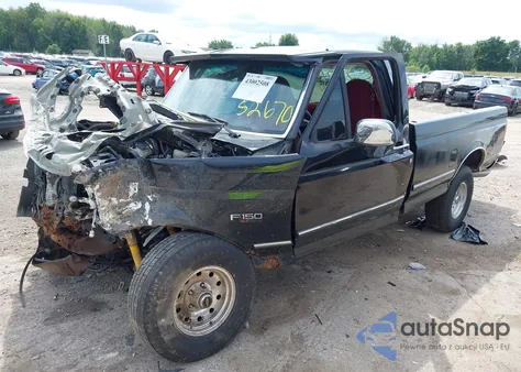 1996 Ford F150 z USA, uszkodzony, nr VIN 2FTEF14N5TCA21617